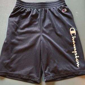 Champion navy blue mesh shorts- boys